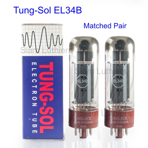 Tung-Sol EL34b Matched Pair